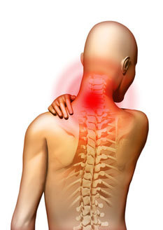 A dor é o principal síntoma da osteocondrose cervical