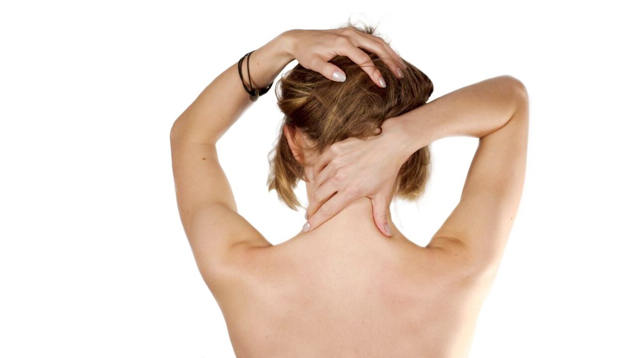 Automasaxe do pescozo para osteocondrose